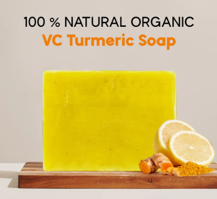 Turmeric ginger lemon soap